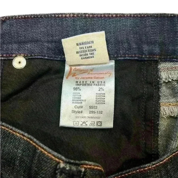 Citizens of Humaity Hutton Tulip Wide Leg Jeans Size 30 - Picture 5 of 6